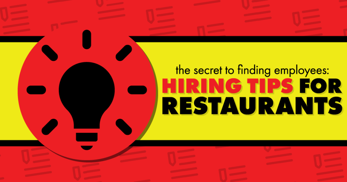 hiring restaurants banner